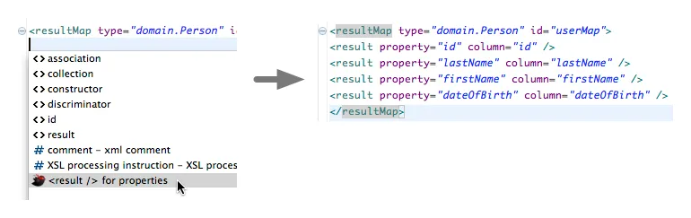 Result Map Generation